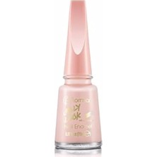 Jel Görünümlü Parlak Oje (Uçuk Pembe) - Jelly Look Nail Enamel - JL25 Soft Cloud - 8690604282197