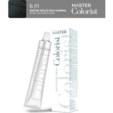 Professional Tüp Saç Boyası Boya 60 ml 6.111 Ekstra Küllü Koyu Kumral