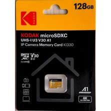 Kodak 128GB Uhs-I U3/V30/A1 Güvenlik Kamerası Için Micro Sd Kart KI330