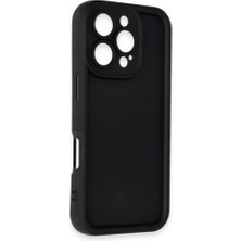 & Aksesuar iPhone 16 Pro ile Uyumlu Viera Silikon Hafif ve Ince Yapılı Tam Koruma Sağlayan Şık ve Dayanıklı Silikon Kılıf (Siyah)