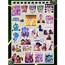 Kpop Demon Hunter Sticker Set -2– 27’li | 3-5 cm | Suya Dayanıklı, Araba–laptop–defter Etiketleri