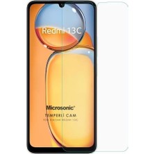 Xiaomi Poco C65 Tempered Glass Cam Ekran Koruyucu [poco C65 ile Uyumlu Ekran Koruyucu - Şeffaf]