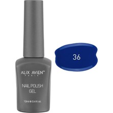 Uv Kalıcı Koyu Mavi Jel Oje 36 - Gel Polish - 12 ml