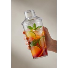 Hubby Chef Kırılmaz Şeffaf Kokteyl Shaker 700 ml