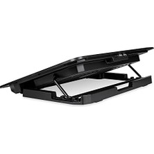 Windy LED Aydınlatmalı Notebook Soğutucu Siyah