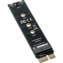 9143 M.2 Nvme SSD Ngff To Pcie 3.0 X1 Adaptör Pcıe Ten Pcı-E 3.0 1x Destekli Yalnızca M.2 Pcı-E M Key Ssd'yi Destekler, M.2 Sata B Key Ssd'yi Desteklemez. M Key Kart Çevirici Dönüştürücü