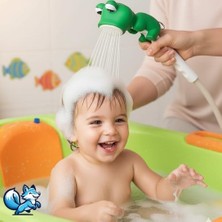 Bluefox Sevimli Hayvan Figürlü Bebek Duş Başlığı – Annelerin Yardımcısı Eğitici Banyo Oyuncağı, Kolay Kurulum, El-Göz Koordinasyonu Geliştirici, Çocuklar Için Renkli ve Eğlenceli