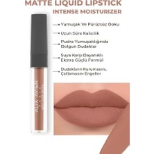 Yoğun Renk Veren Uzun Süre Kalıcı Nemlendirici Kadifemsi Mat Ruj - Lipstick 403 Caramel Nude