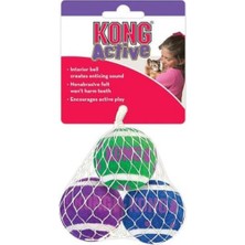 Kong Zilli Tenis Topu Kedi Oyuncağı 3'lü