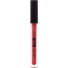 Velvet Blur Tint Kadife Bitişli Nemlendirici Mat Ruj - 04 Red - Pembe