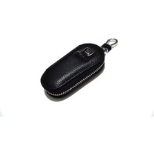 İdeal Aksesuar Seat Fermuarlı Deri Desenli Anahtarlık Kumanda Kabı Ithal Şık Car Keychain