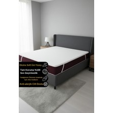 Senpai Home Micro Ped %100 Sıvı Geçirmez Tek-Çift Kişilik Köşe Lastikli Yatak Alez Bebek ve Çocuk Koruyucu Alez