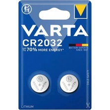 Sh Ticaret Cr 2032 3 Volt Lityum Pil (2'li Paket)