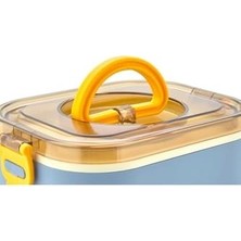 Yeni Nesil Sefer Tası Lunch Box Beslenme Kabı Paslanmaz Çelik 1300 ml