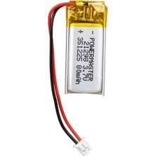 Sh Ticaret 351225 3.7 Volt 80 Mah Lityum Polimer Pil