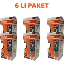 Osram Sinek Kovucu 8W Beyaz-Sarı Işık E-27 840LM LED Ampul