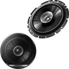 Pioneer Pıoneer Oto Hoparlör 16,5cm 280W 2 Adet Pıoneer TS-G1710F + Digicom Türkiye