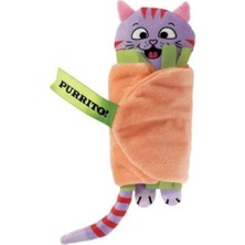 Kong Pull-A-Partz Purrito Peluş Kedi Oyuncağı