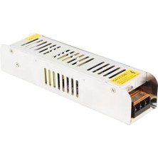 Sh Ticaret PM-13035 12V 10A Slim Metal Kasa Şerit LED Güvenlik Kamerası Trafo Güç Kaynağı