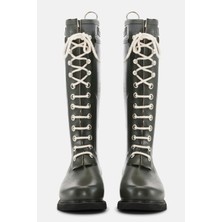 Ilse Jacobsen Army Rub1 - Yeşil Uzun Çizme
