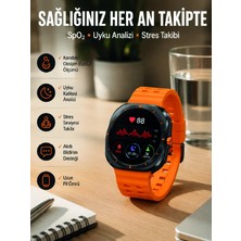 Timion Mey Ithalat® Akıllı Saat Müzik Dinleme Nabız Ölçer Nfc ve Gps Uyumlu Sesli Asistan Ye