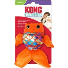 Kong Crackles Hışırtılı Balık Peluş Kedi Oyuncağı