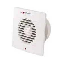 Mutlusan 120 Aspiratör Beyaz Renk Modern Tasarım 18x18 cm İç Mekan Kullanımı İçin