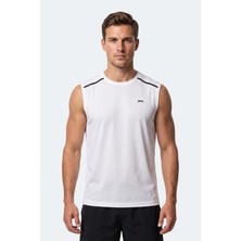 Slazenger Rexıs Erkek  Beyaz Tişört