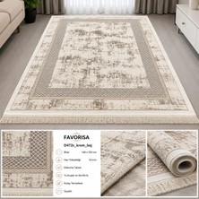 Favorisa 472B-GRI Modern Salon Oturma Odası Çocuk Odası Halısı
