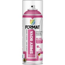 Format Sprey Boya Ral 4003 Pembe