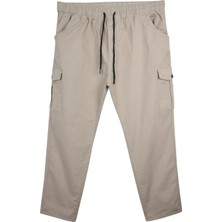 Maruf Shop Kargo Cepli 100 Kilo-180 Kilo Arası Için Uygun Erkek Büyük Beden Gabardin Pantolon