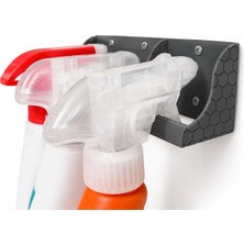 Yapı 3D Duvara Monte Sprey Şişesi Askılığı 🏠 Düzenleyici Tutucu 🔧 Banyo Mutfak Çamaşır Odası Organizeri