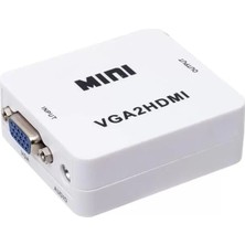 Sh Ticaret PM-18698 VGA To Ses Girişli Mini Model Dönüştürücü