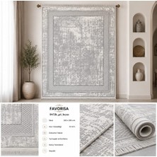 Favorisa 472B-GRI Modern Salon Oturma Odası Çocuk Odası Halısı