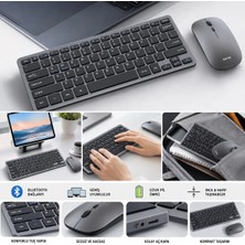 Jolita MacBook Pro 14.2" M5 Pro Uyumlu Bluetooth Kablosuz Ofis Klavye Mouse Seti