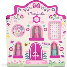 Martinelia Fairy Things Sparkling Kız Çocuk Su Bazlı Oje ve Tırnak Tasarım Seti