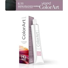 Profesyonel Tüp Saç Boyası 60 ml 6.111 Ekstra Küllü Koyu Kumral