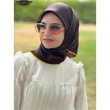 ALDAIYR Eşarp Rayon El Dikişi Kenarlı