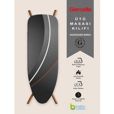 Gercella (Hediyeli ) Pro Hybrid Turuncu Ütü Masası Kılıfı Bezi Örtüsü