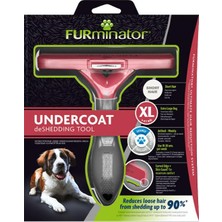 Furminator Dev Irk Kısa Tüylü Köpek Tarağı Xl