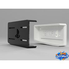 Dıymax Ps5 Disk Versiyon Masa Altı Askı Aparatı Montaj Seti - Turuncu