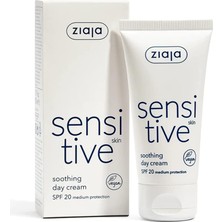 Vavis Ziaja Sensitive Yatıştırıcı Gündüz Kremi Spf 20, Hassas Cilt Serisi, 50 ml