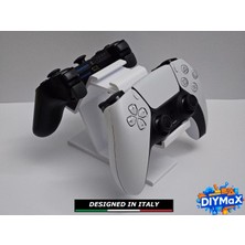 Dıymax Çiftli Oyun Kolu Standı Dualsense Joystick Tutucu Stand - Siyah