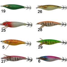 Aqua salty Vanator Squid Jig Kalamar Zokası 80MM 9gr