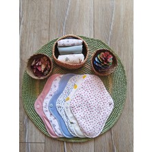 ECOSOFT Yıkanabilir Doğal Kadın Pedi Normal 3'lü Kanatlı Pamuk ve Bambu Kokusuz