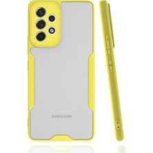 Grandor Samsung Galaxy A33 5g Kılıf Platin Silikon - Sarı