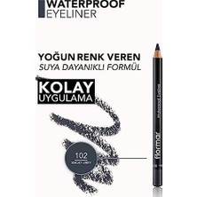 Vavis Suya Dayanıklı Göz Kalemi - Gri Waterproof