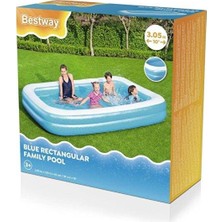 Bestway 62002 Pompalı-Bestway 54150, Jumbo Deluxe Şişme Aile Havuz