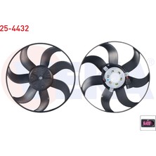 Fan Motoru (Su+Klıma) Davlumbazsız Volkswagen Polo (6r,6c) 1.4 Tsı Capı 390MM 2009- Veka 25-4432 T1