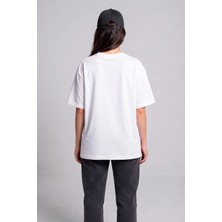 Black Nova Oversize Baskılı Unisex %100 Pamuk T-Shirt Drive Fast Siyah